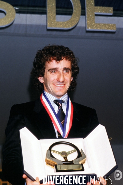 Alain PROST. Champion du Monde F1 - 1985. 20ème Anniversaire de son premier titre.