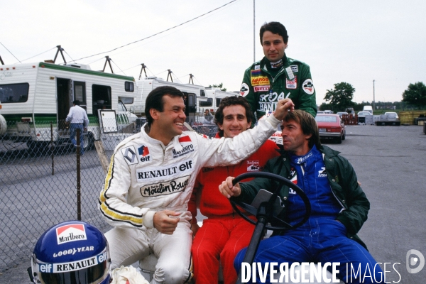 Alain PROST. Champion du Monde F1 - 1985. 20ème Anniversaire de son premier titre.