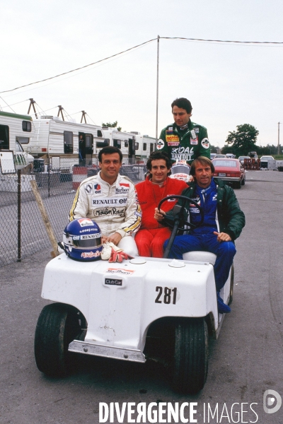 Alain PROST. Champion du Monde F1 - 1985. 20ème Anniversaire de son premier titre.