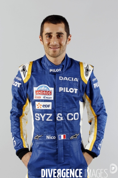 Team DACIA pour le Trophée Andros 2011 / 2012.