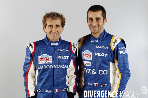 Team DACIA pour le Troophée Andros 2011 / 2012.