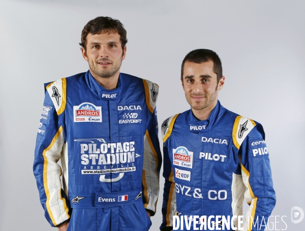 Team DACIA pour le Troophée Andros 2011 / 2012.