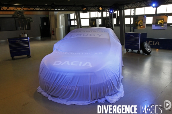 Team DACIA pour le Troophée Andros 2011 / 2012.