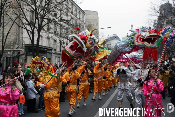 Défilé du nouvel an Chinois.