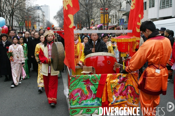 Défilé du nouvel an Chinois.