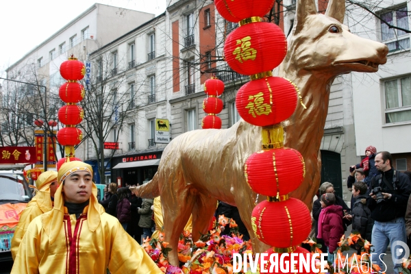 Défilé du nouvel an Chinois.