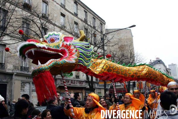 Défilé du nouvel an Chinois.