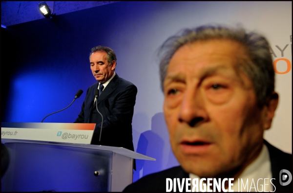 Déclaration de candidature de François Bayrou à l élection présidentielle 2012