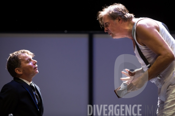 Maître Puntila et son valet Matti de Bertolt Brecht ,  mise en scène Guy Pierre Couleau ,