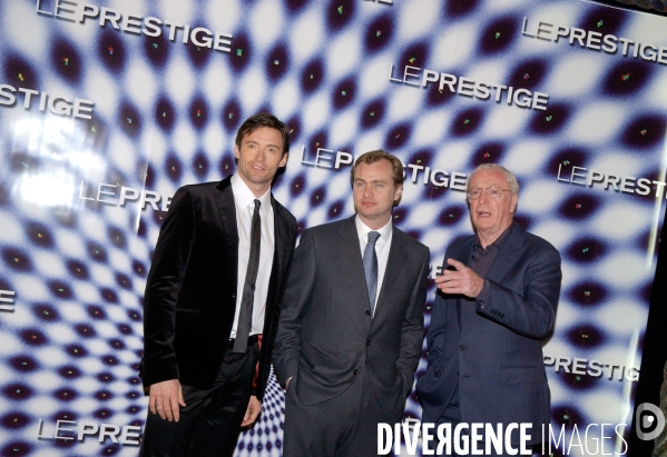 Avant premiere du film  le prestige  mis en scene par christopher nolan avec hugh jackman et michael caine