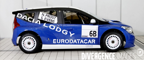Team DACIA pour le Troophée Andros 2011 / 2012.