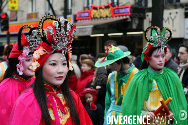 Défilé du nouvel an Chinois.