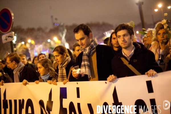 Manifestation contre Golgota Picnic à l appel de Culture et Foi