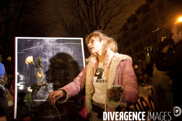 Manifestation contre Golgota Picnic à l appel de Culture et Foi