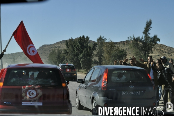 Caravane de remerciements tunis - sidi-bouzid.