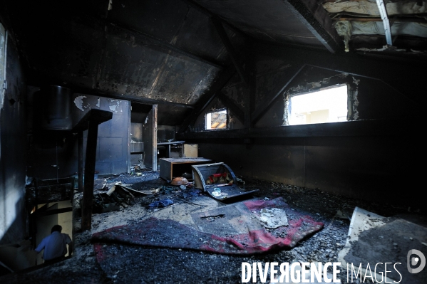 Incendie Volontaire le Pré St Gervais 11 INCENDIES CRIMINELS AU PRE ST GERVAIS