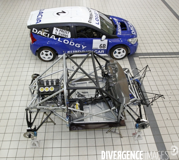 Team DACIA pour le Troophée Andros 2011 / 2012.