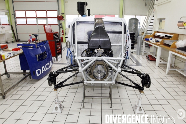 Team DACIA pour le Troophée Andros 2011 / 2012.