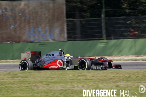 Essais du GP F1 d Italie à Monza.