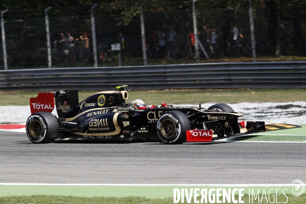 Essais du GP F1 d Italie à Monza.