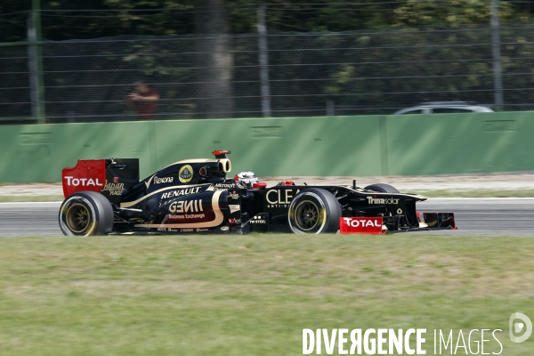 Essais du GP F1 d Italie à Monza.