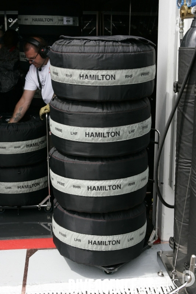 Les pneumatiques de la Formule 1.