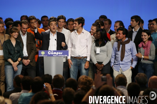 Derniere journee de l universite d ete de l UMP, le Campus.
