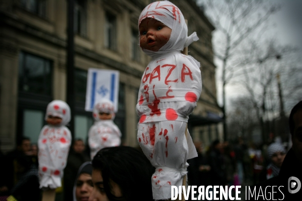 Manifestation Pro Palestinienne Samedi 17 Janvier 2008