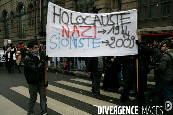 Manifestation Pro Palestinienne Samedi 17 Janvier 2008