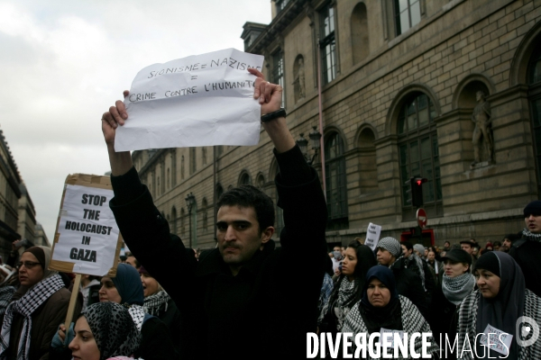 Manifestation Pro Palestinienne Samedi 17 Janvier 2008