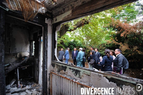 11 incendies criminels au pre st gervais