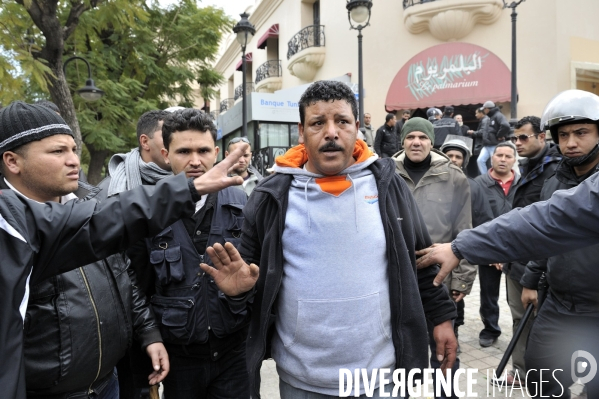 Pillages milices et lynchages a tunis