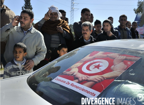 Caravane de remerciements tunis - sidi-bouzid.
