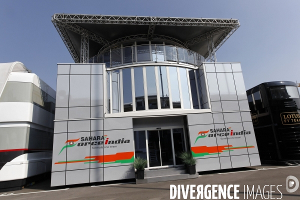 Les motorhomes en F1 -