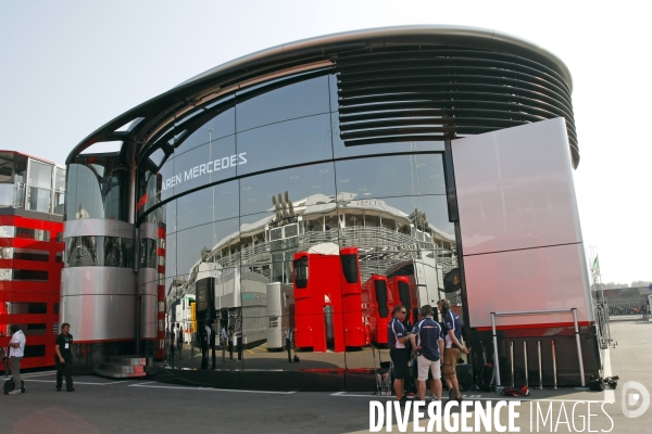 Les motorhomes en F1 -