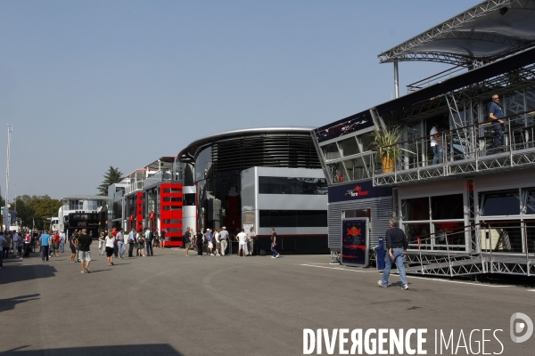 Les motorhomes en F1 -