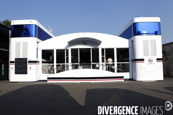 Les motorhomes en F1 -