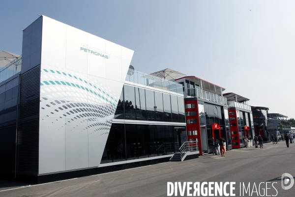 Les motorhomes en F1 -