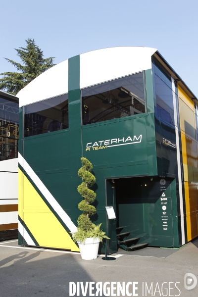 Les motorhomes en F1 -