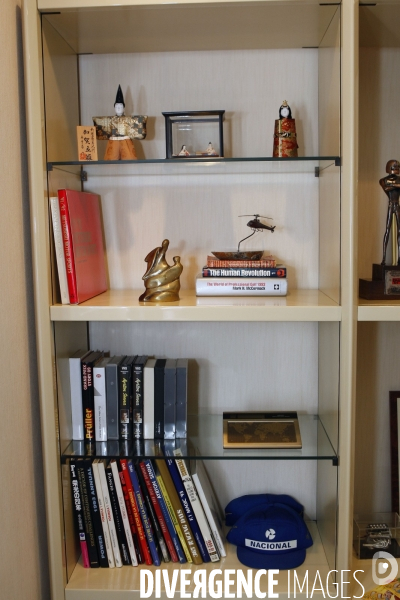 Le bureau d Ayrton SENNA.