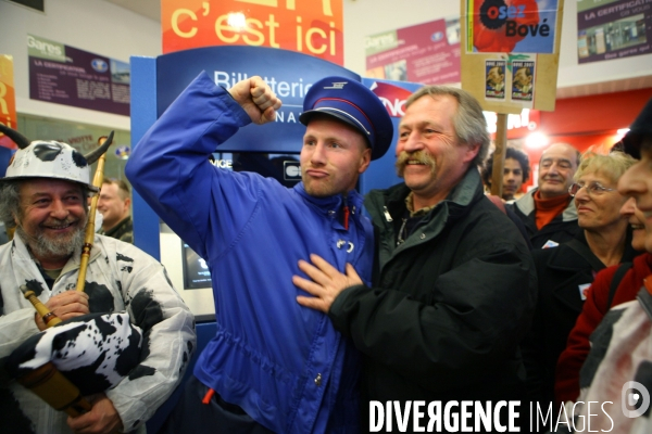 Jose Bové en Campagne au jour le jour