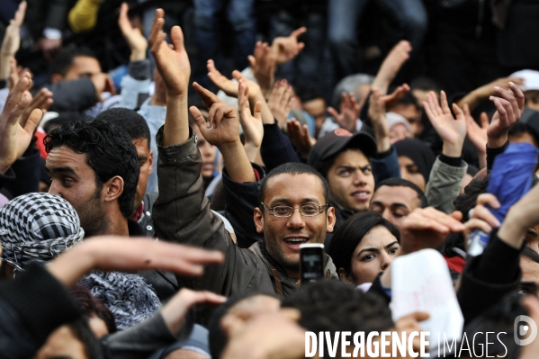 Nouvelle occupation de la kasbah de tunis