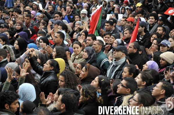 Nouvelle occupation de la kasbah de tunis