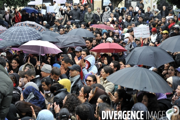 Nouvelle occupation de la kasbah de tunis