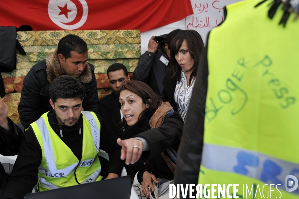 Nouvelle occupation de la kasbah de tunis