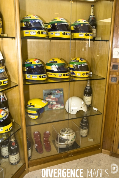 Le bureau d Ayrton SENNA.