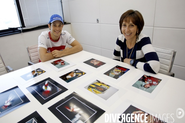 Le bureau d Ayrton SENNA.