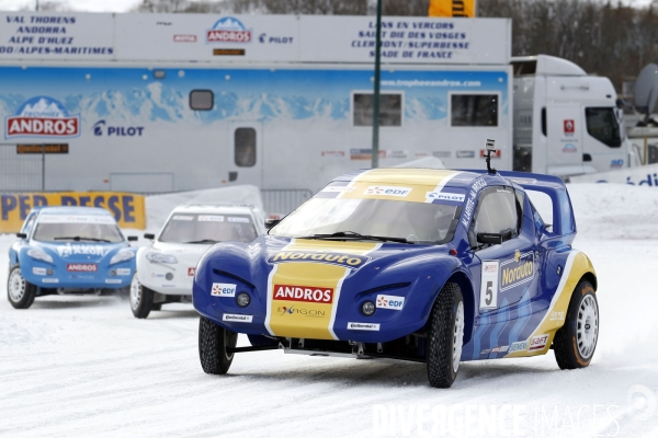 Enfants de pilotes automobiles sur le Trophée Andros.