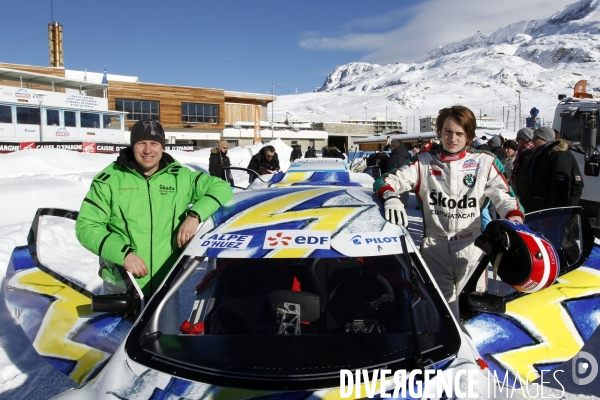 Enfants de pilotes automobiles sur le Trophée Andros.