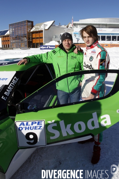 Enfants de pilotes automobiles sur le Trophée Andros.